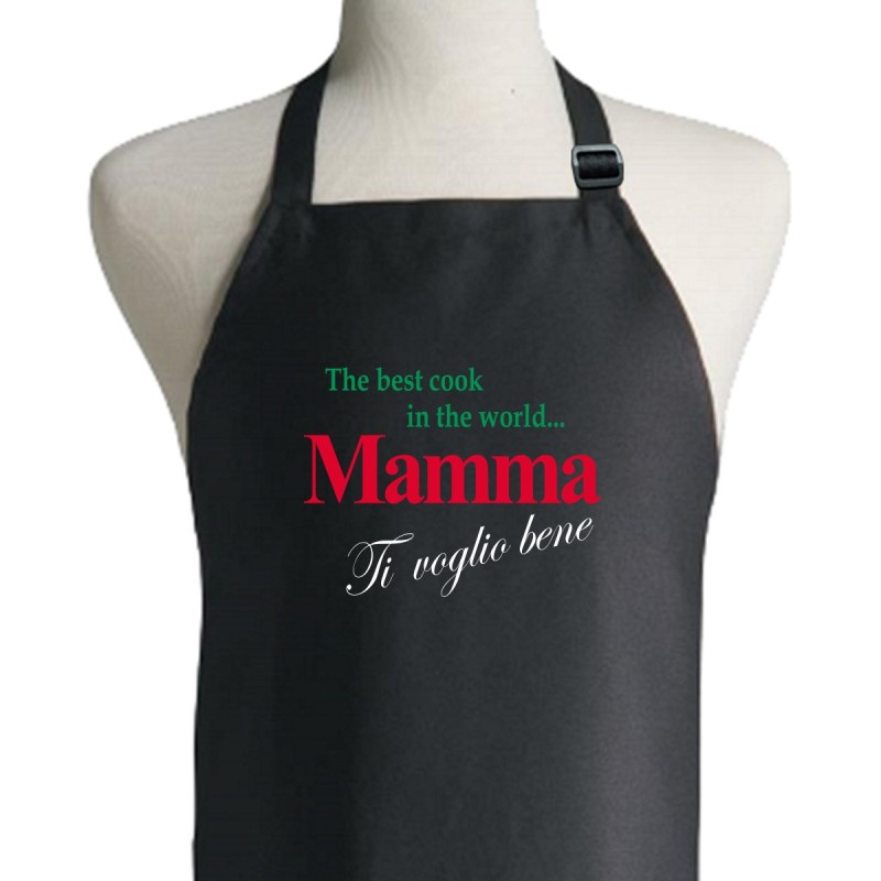 The Best Cook In The World Apron - Mother (Italian)