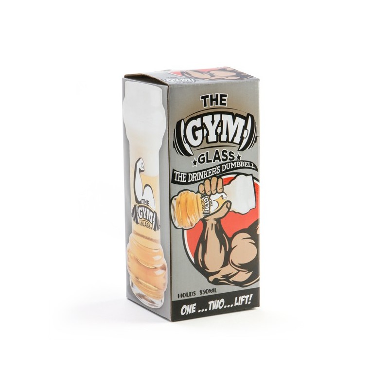 Dumbbell Beer Glass