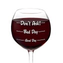 How Was Your Day Wine Glass