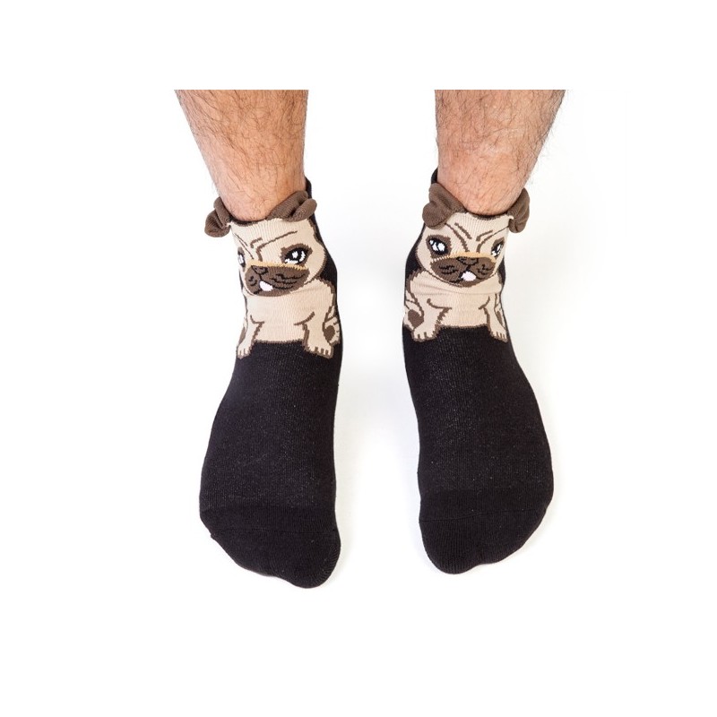 Pug Ruff Day Socks