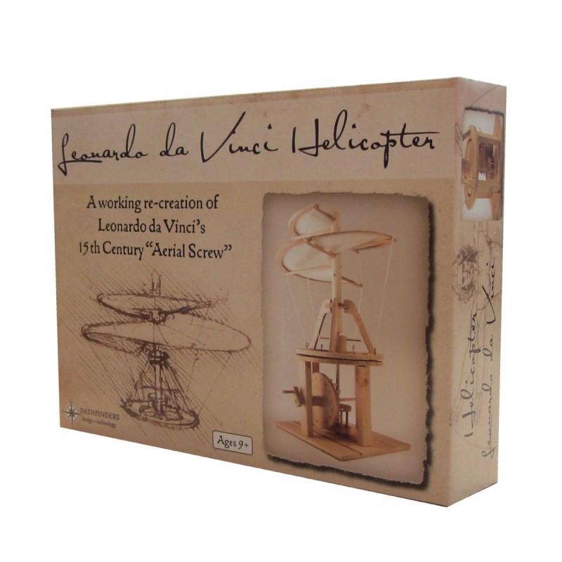  Da Vinci Helicopter Wooden Kit by Pathfinders