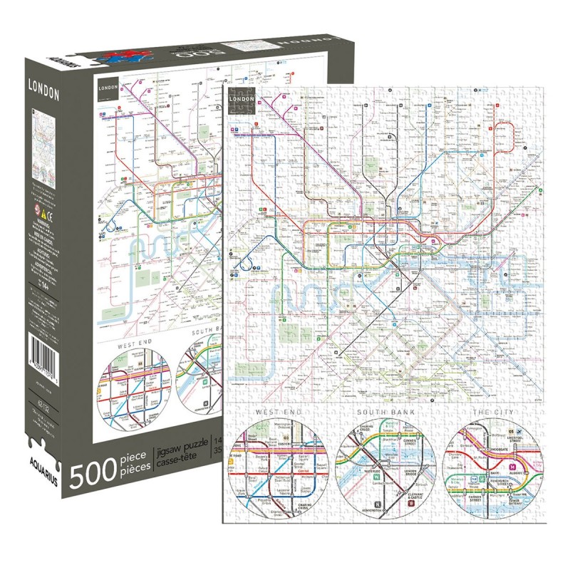 London Underground 500pc Jigsaw Puzzle