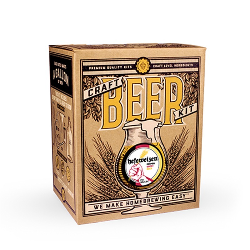 Craft A Brew Hefeweizen German Wheat Beer Brewing Kit