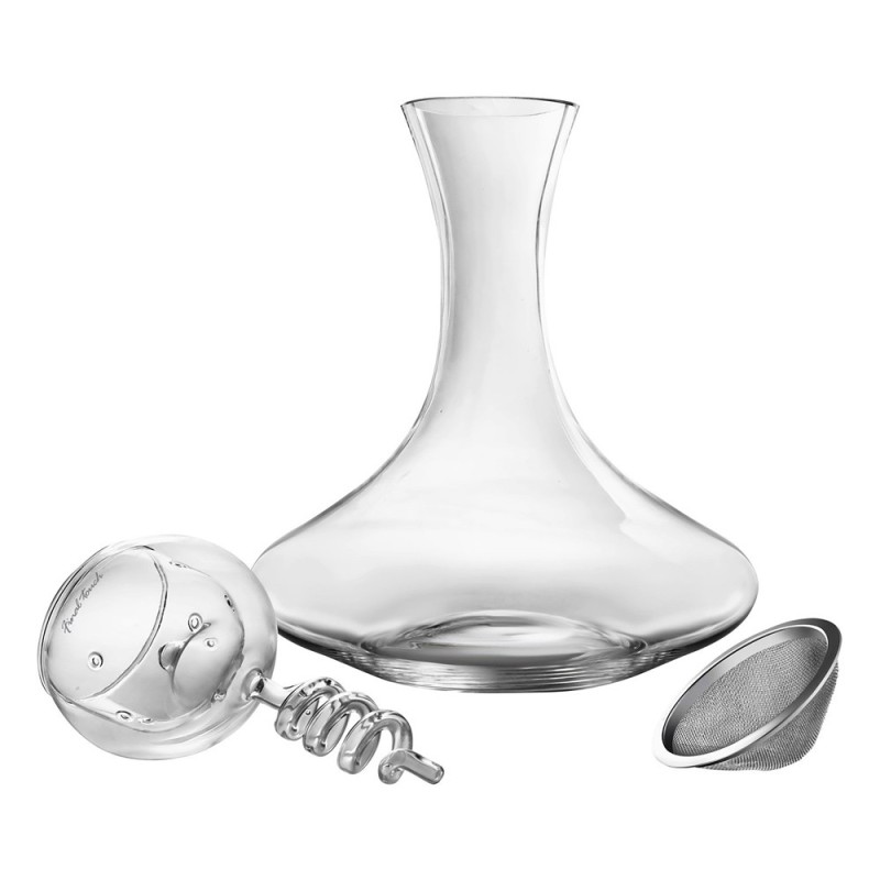 Twister Decanter and Glass Aerator By Final Touch