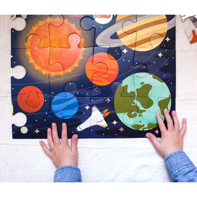 Outer Space Floor Puzzle - 24 Pieces | DadShop