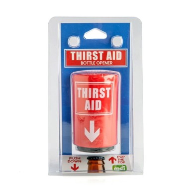 Thirst Aid Push Down Bottle Opener