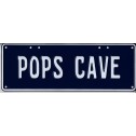 Pop's Cave Novelty Number Plate