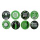 The Golf Father - Set of 8 Golf Coasters