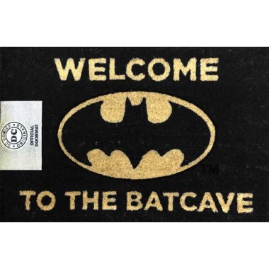 DC Comics Batman Welcome to the Batcave Door Mat