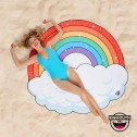 Gigantic Rainbow Beach Towel