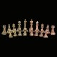 Bronze and Copper Weighted Chess Set by Dal Rossi Italy