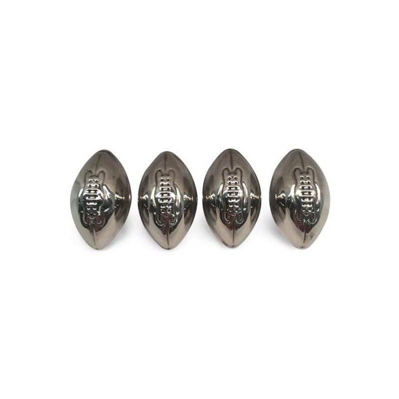Footy Whisky Steel Ice Cubes (Set of 4) - 2