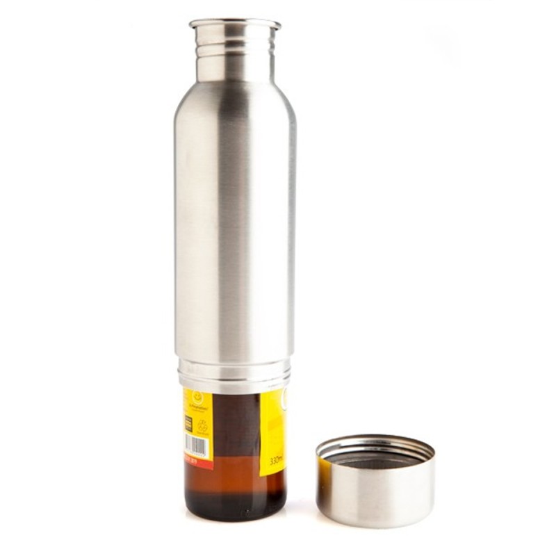Stubby Cooler Secret Flask