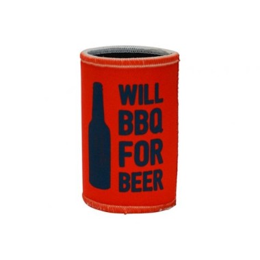 Will BBQ For Beer Can Cooler