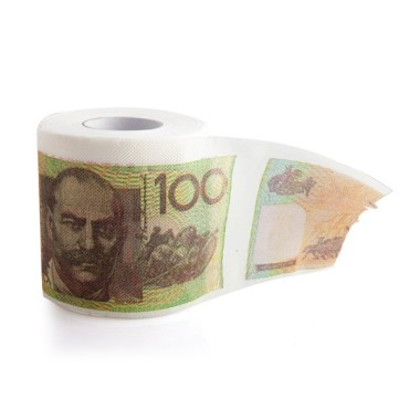 Aussie $100 Toilet Roll