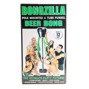 Head Rush Hydra Bong - Inflatable Beer Bong for Four Persons, Drinking  Accessories for Pool Parties and Drinking Games, Fun Inflatable Beer Funnel