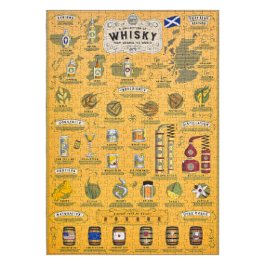 Whisky Lovers 500pc Jigsaw Puzzle by Games Room - 3