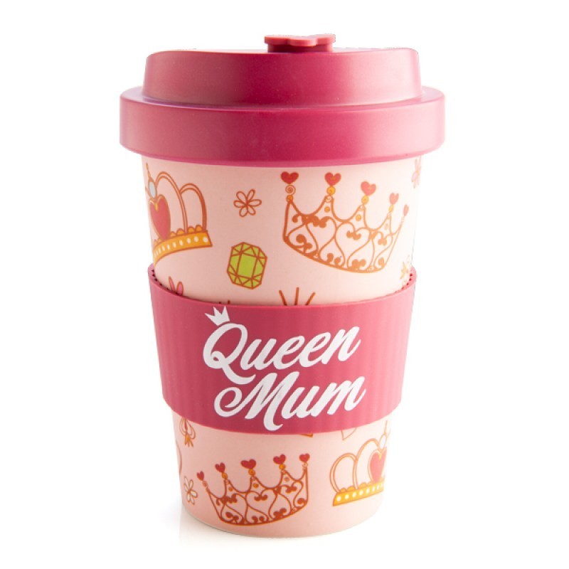 Queen Mum Eco Friendly Bamboo Travel Cup - 1