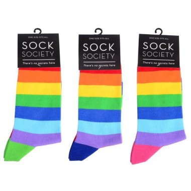 Rainbow Pride Socks - 1 Pair - 1