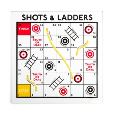 Shooters Snakes & Ladders Drinking Game - 4