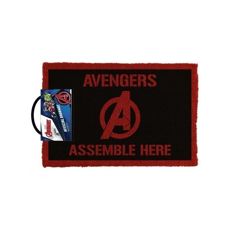 Marvel Avengers Assemble Here Doormat - 1