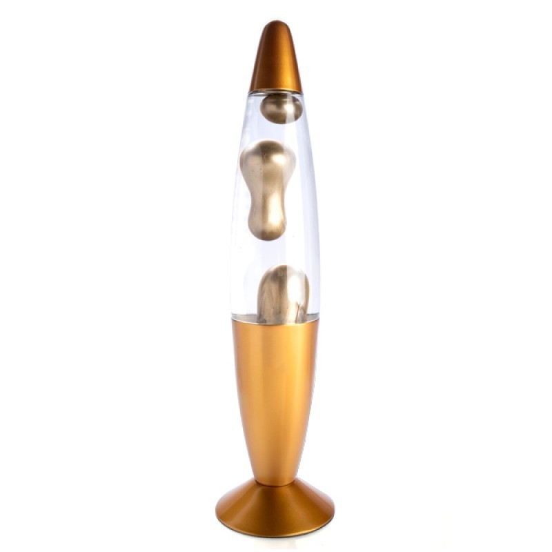Gold Metallic Magma Motion Lamp - 2