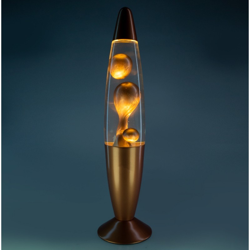 Gold Metallic Magma Motion Lamp Novelty Lamps eBay