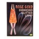 Rose Gold Diamond Glitter Lamp - 4