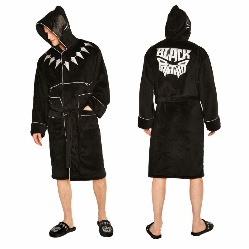 black panther dressing gown