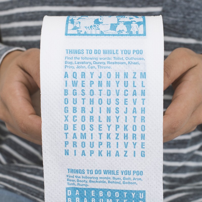 Things To Do While You Poo Toilet Roll - 2