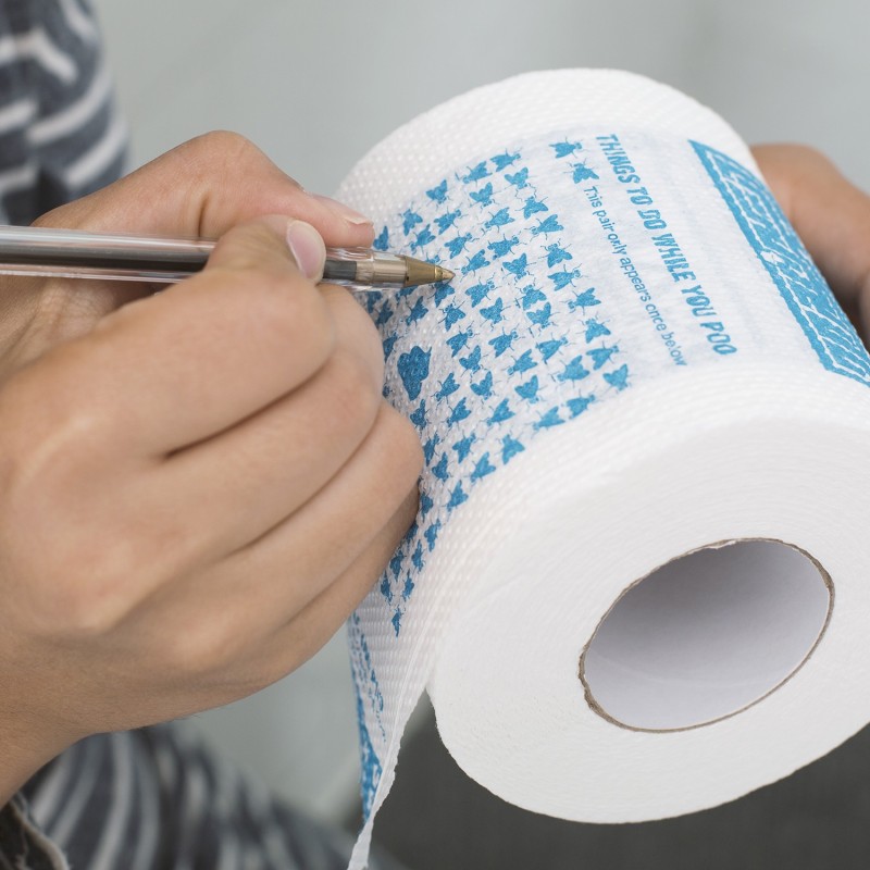 Things To Do While You Poo Toilet Roll - 3