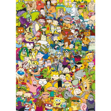 Nickelodeon 90′s Collage 3000pc Puzzle - 4