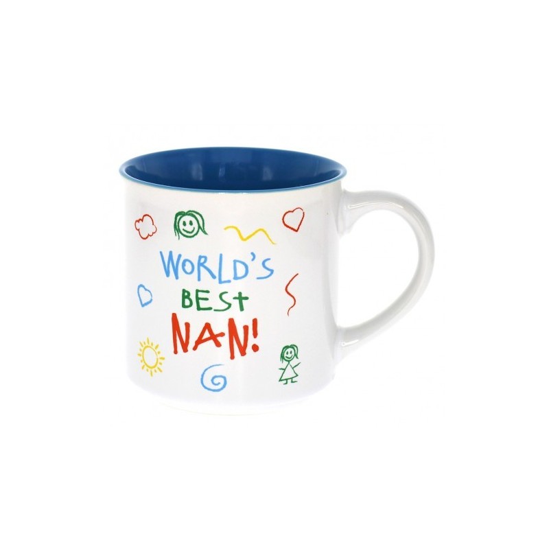 World's Best Nan Kid Art Mug - 1
