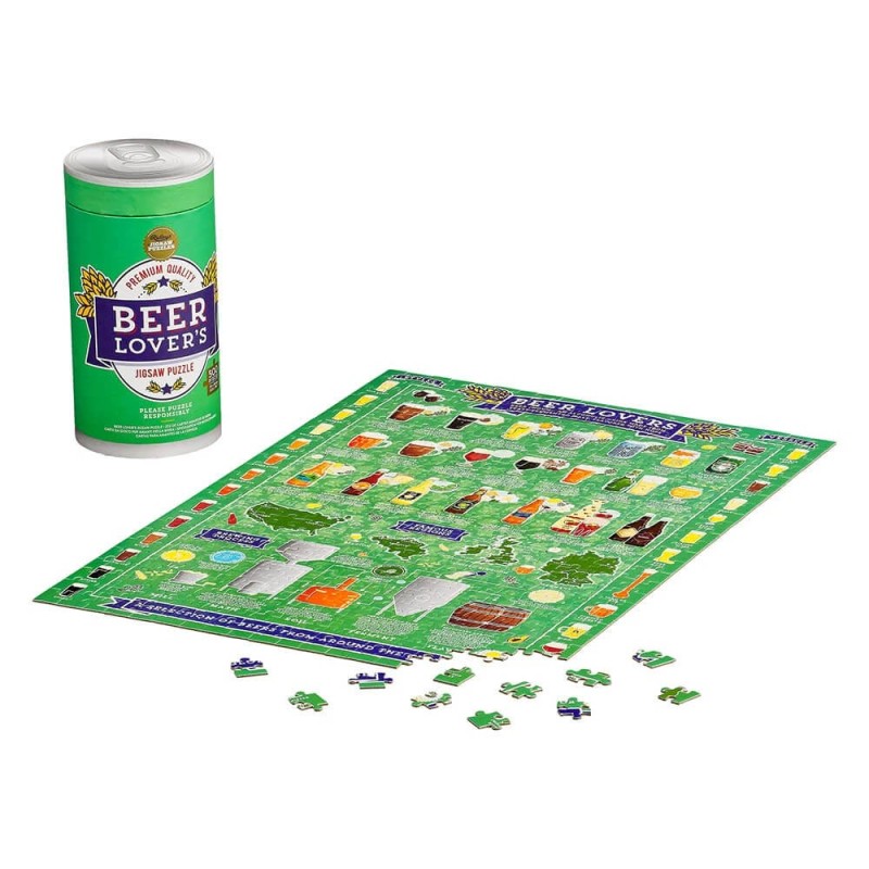 Beer Lovers 500pc Jigsaw Puzzle by Games Room - 1